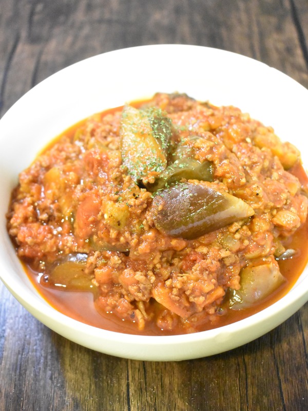 茄子ミートトマト (7)