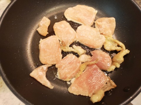 鶏むね肉の照焼き丼 (4)
