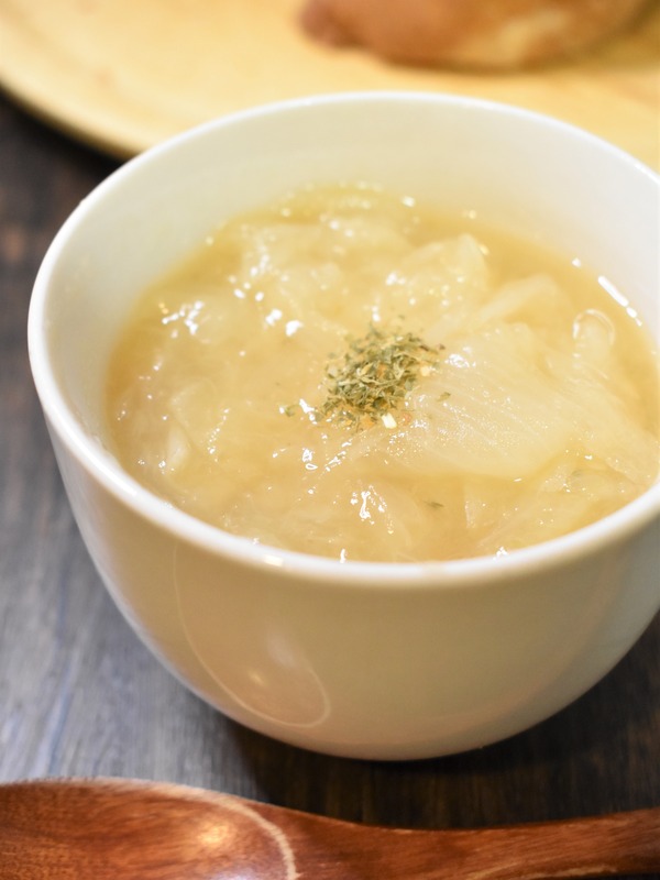 新玉ねぎのスープ (1)