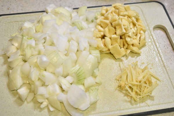 新玉ねぎの炊き込みご飯 (3)