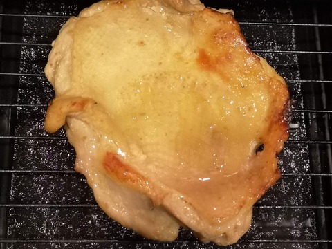鶏もも肉の味噌漬け (4)