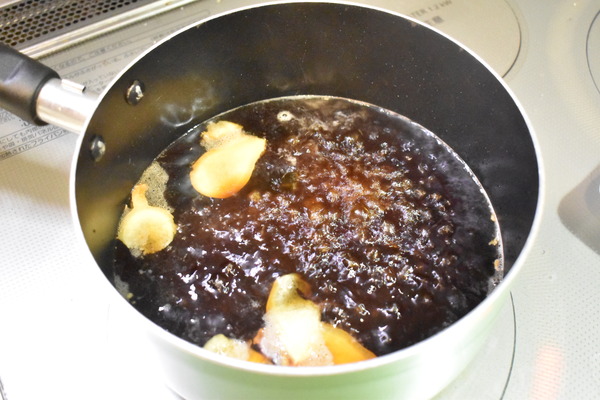 マグロハーモニカの煮付け (4)