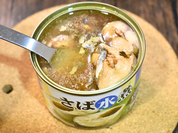 鯖缶のBBQソース焼き (2)