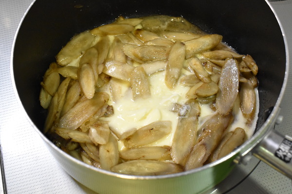 ごぼうのクリーム煮 (6)