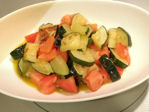 ズッキーニの塩バター炒め (7)