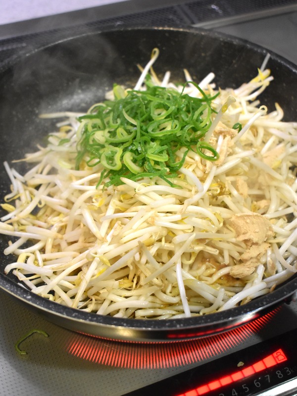 もやしのラード炒め (5)