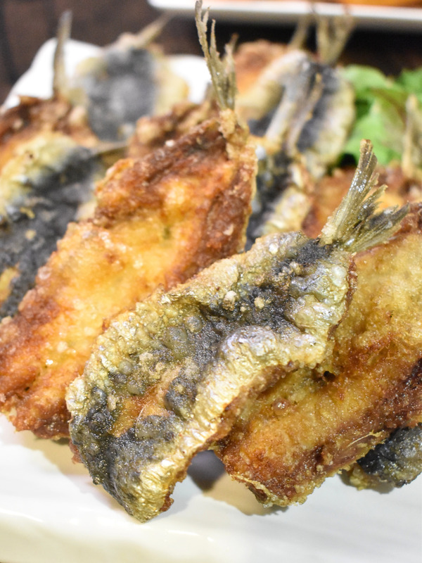 鰯の生姜唐揚げ (1)