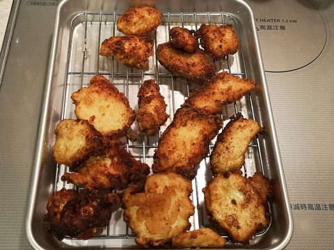 鶏むね肉の味噌唐揚 (7)