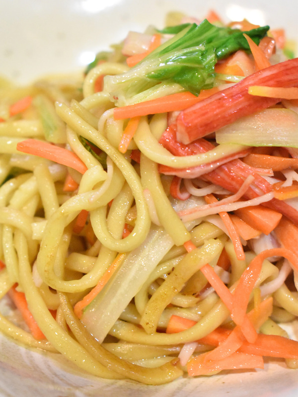 パクチー焼きそば (1)