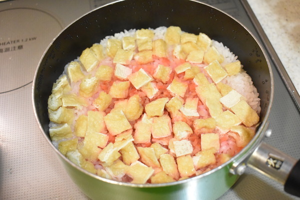 紅しょうがの炊き込みご飯 (4)