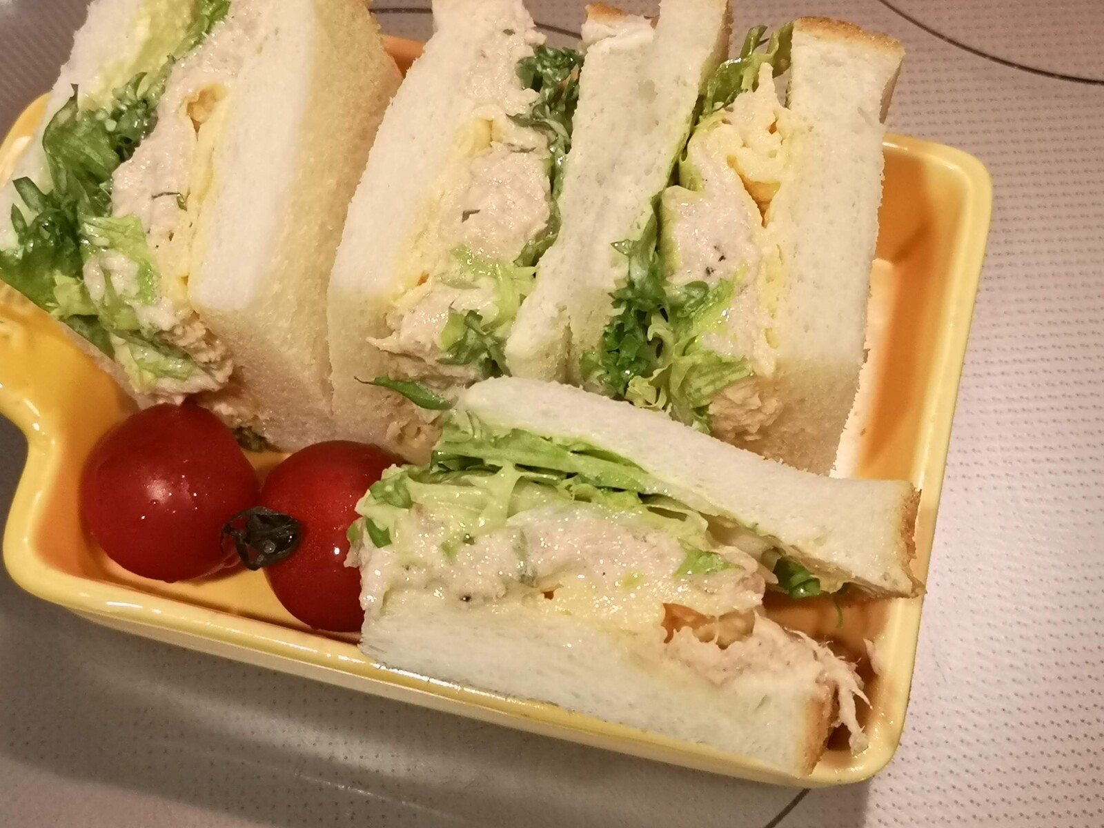 朝ごはんにピッタリ ツナマヨ玉子サンド 気まま料理で レシピとか Powered By ライブドアブログ