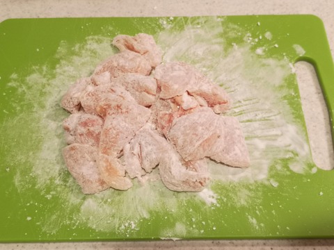 鶏むね肉の甘酢和え (3)