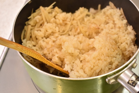 新しょうがの炊き込みご飯 (7)