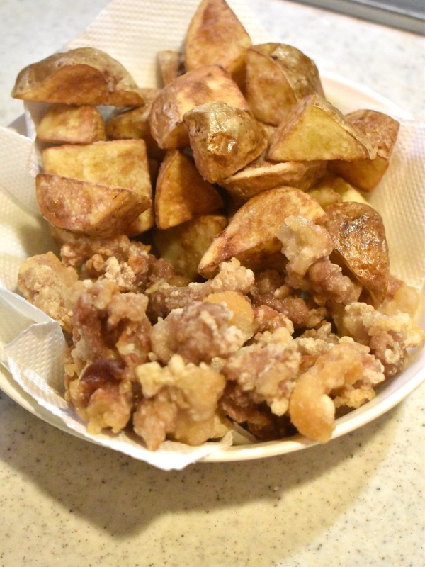 揚げ豚じゃがのさっぱり炒め (8)