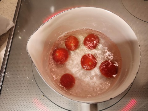 カボチャトマト団子 (8)
