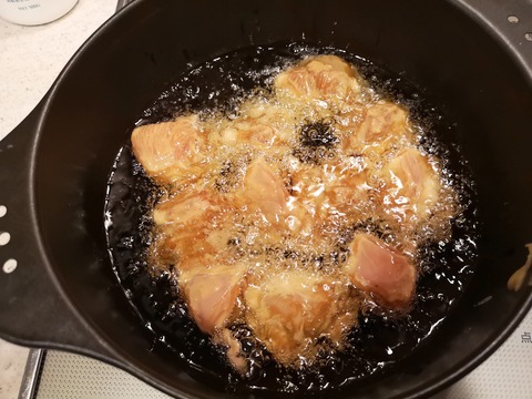 鶏むね肉の唐揚 (3)