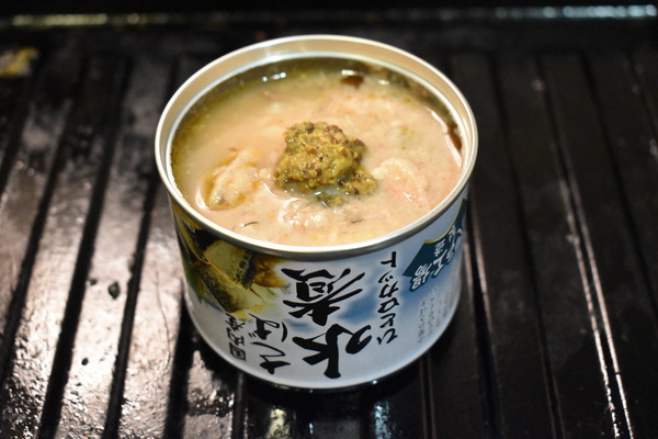 鯖缶の粒マスタード焼き (3)