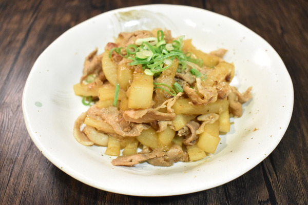 大根と豚肉のおかか炒め煮 (6)