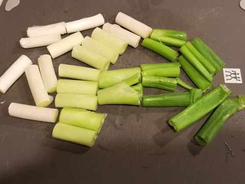 白ねぎのオイスターソース煮 (2)
