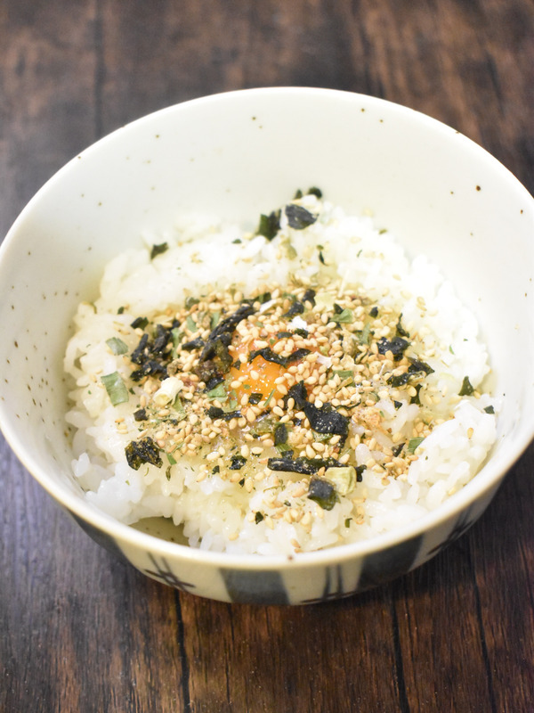 わかめスープご飯 (2)