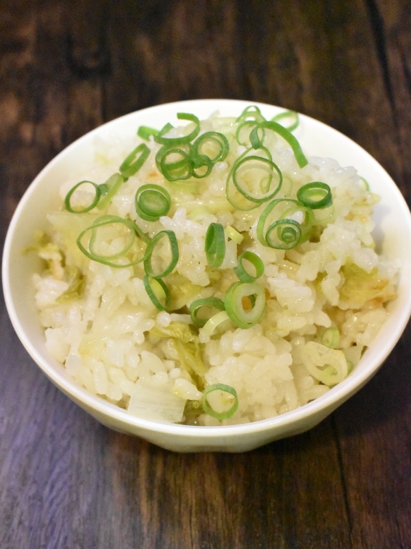 白菜の中華風炊き込みご飯 (6)