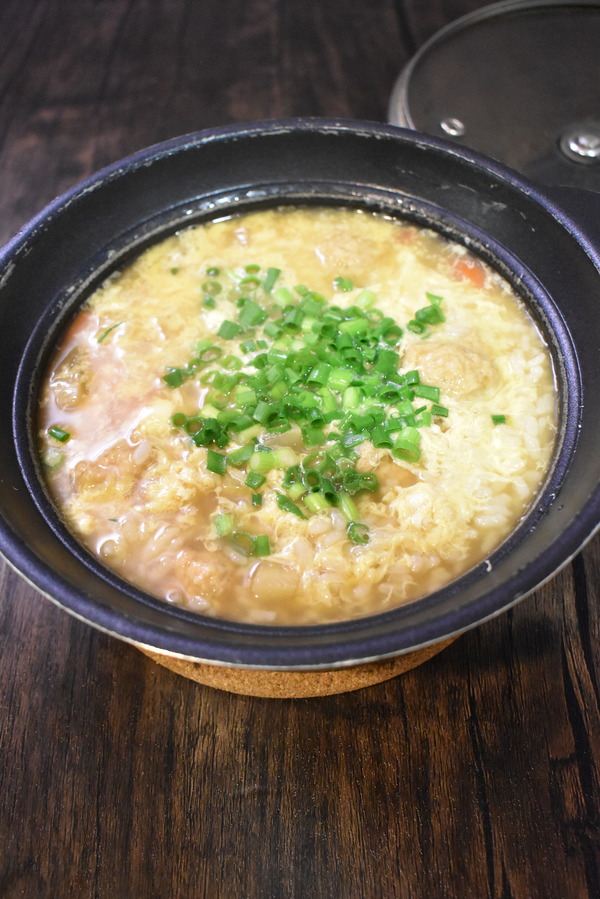 鶏団子雑炊 (9)