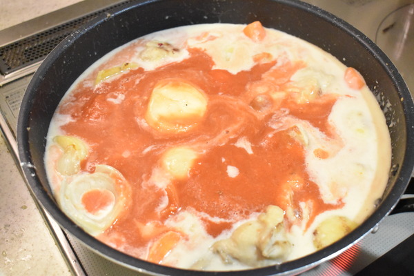 鶏手羽元のトマトクリーム煮 (6)