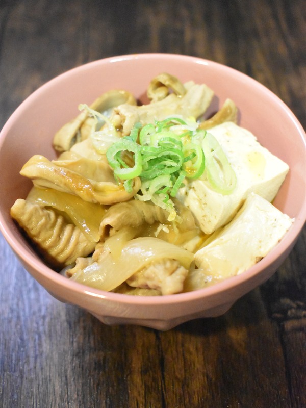 豚ホルモンと豆腐のえぴーラー油煮 (7)