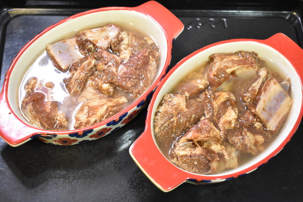 スペアリブのBBQ風 (4)