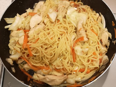 鶏焼きラーメン (7)