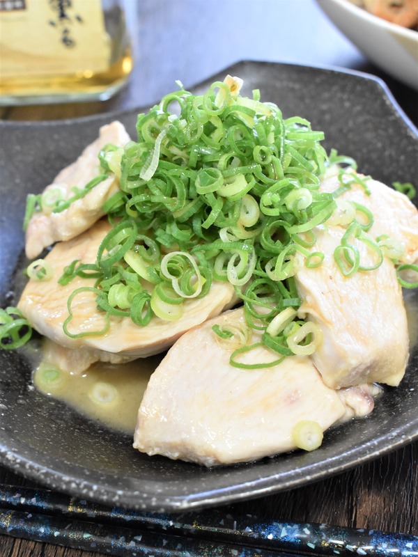 鶏むね肉のにんにく炒め (2)
