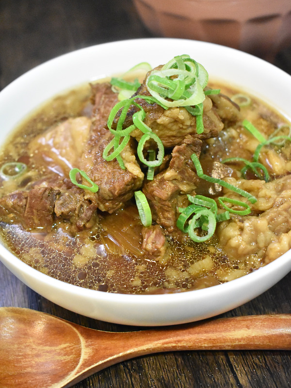 牛ネックの味噌煮 (2)