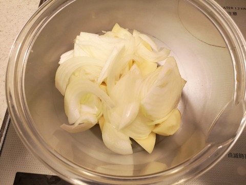 カレーチーズポテサラ (3)