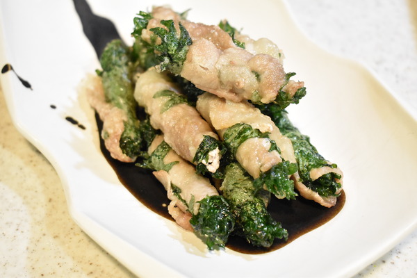 豚肉の紫蘇巻き唐揚 (7)