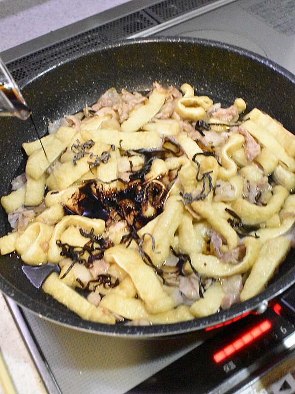 黒油揚げ丼 (5)