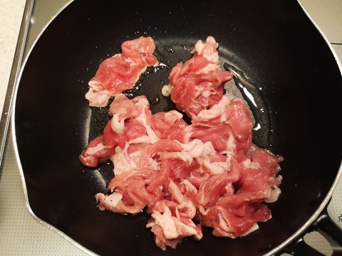 豚肉塩炒めねぎダレ (4)