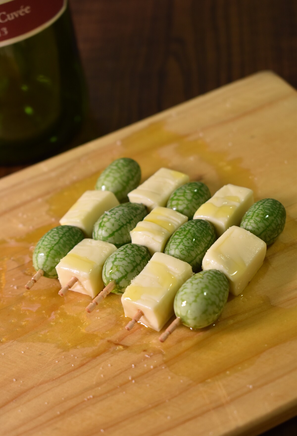 チェック柄で マイクロきゅうりとチーズのオードブル 気まま料理で レシピとか Powered By ライブドアブログ