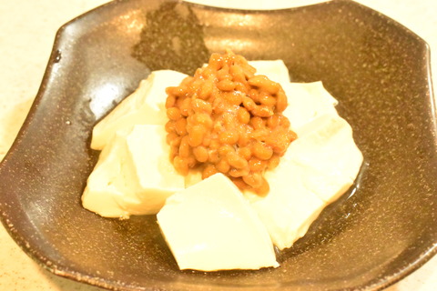 なめこ納豆豆腐 (6)