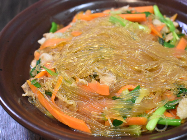 春雨の中華炒め (1)