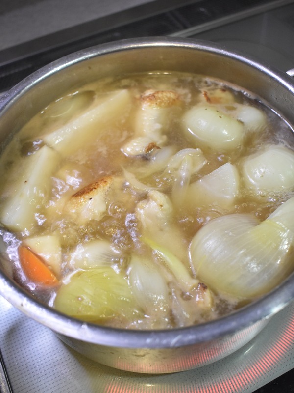 鶏手羽元の納豆のタレ煮 (7)
