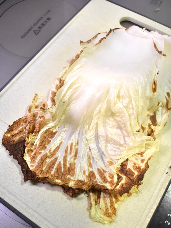 白菜の焼きサラダ (4)