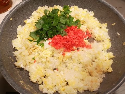 紅ショウガ炒飯 (4)