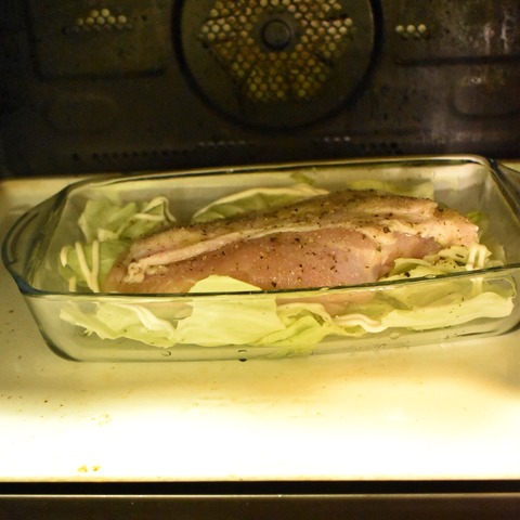 鶏むね肉のオーブン焼き (3)
