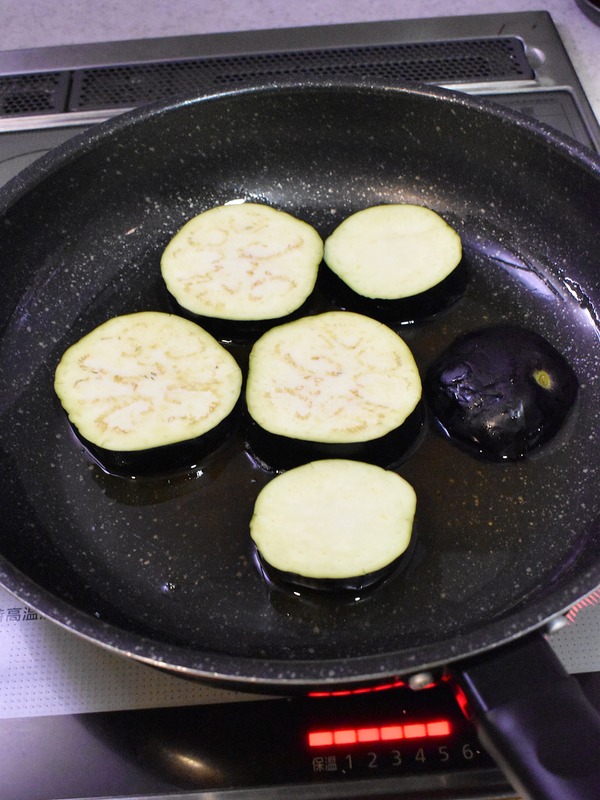 焼き米茄子のサラダ (3)