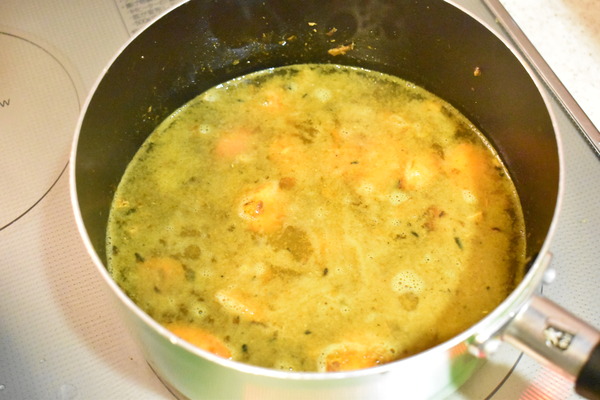 鶏むね肉のお手軽カレー (5)