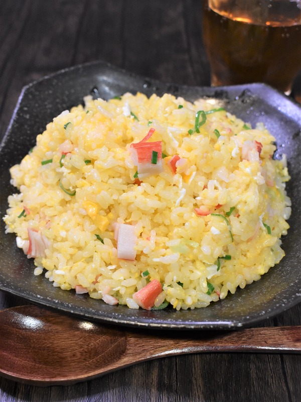 かにかま炒飯 (2)