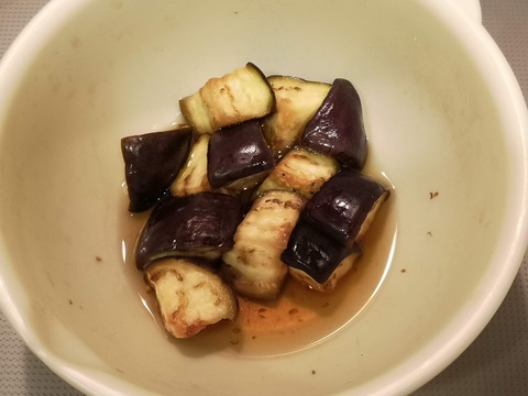 茄子の唐揚 (4)