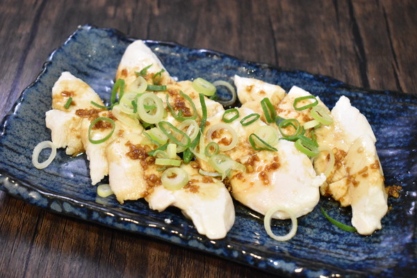 鶏ささみの中華風レンジ蒸し (6)
