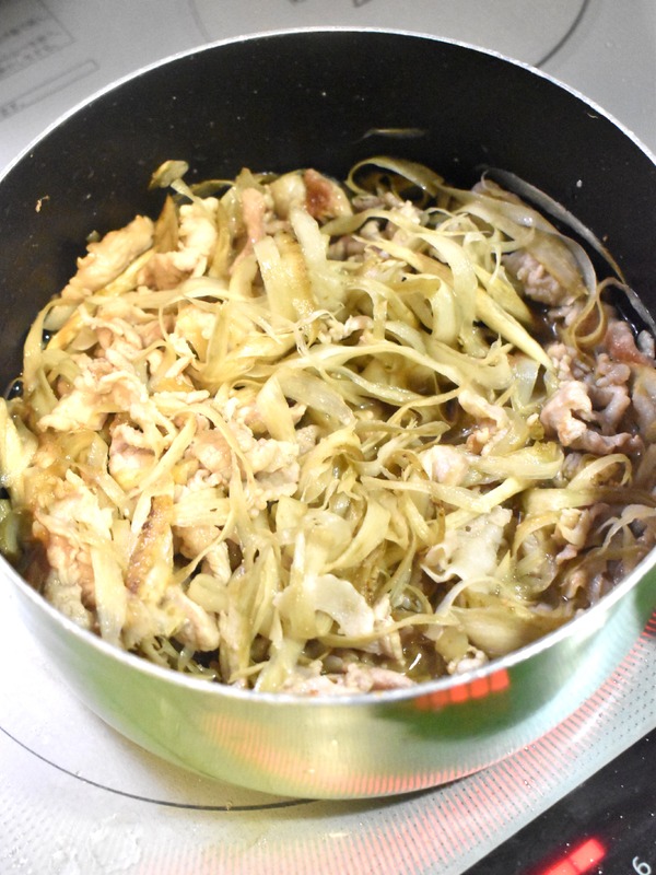 豚肉たっぷりきんぴらごぼう (5)