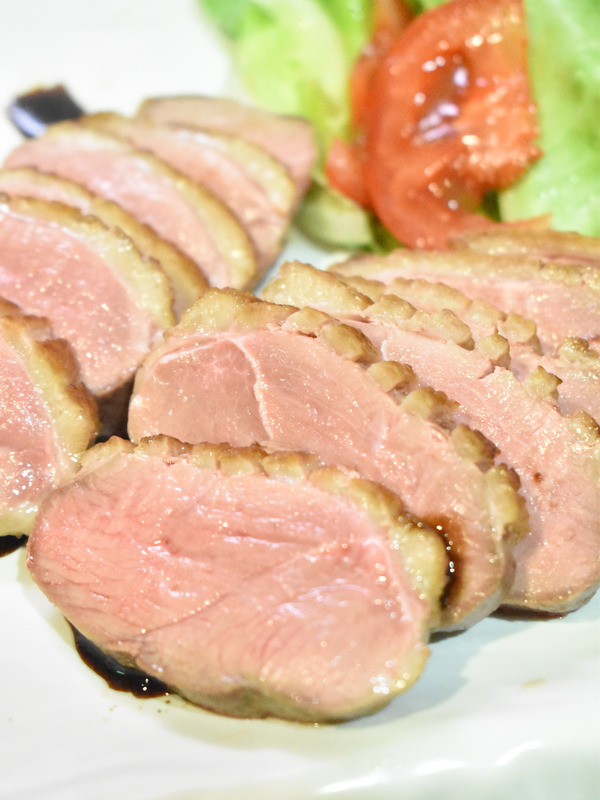 焼き鴨ロース (1)